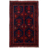 Handmade Baluchi Rug 2' 8 x 4' 3 (ft) - No. R24852