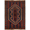 Traditional Baloch Rug 3' 2 x 4' 6 (ft) - No. R24913