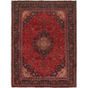 Red Color Kashan Rug 9' 2 x 12' 3 (ft) - No. R24937