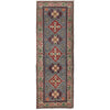 Grey Color Kazak Runner 2' 0 x 6' 0 (ft) - No. R25287