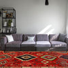 Red Color Baluchi Rug 5' 4 x 7' 5 (ft) - No. R25333