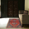 Persian Shirazi Design Rug 4' 0 x 5' 7 (ft) - No. R25334