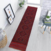 Red Mashwani Short Runner 1' 9 x 8' 4 (ft) - No.G25344