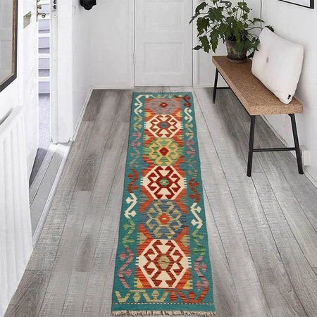 Vegetable Kilim Runner 1' 8  x 6' 5 (ft) - No. R26039