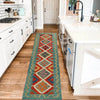 Vegetable Kilim Runner 1' 8  x 6' 3 (ft) - No. R26040