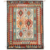 Handmade Vegetable Kilim 4' 8 x 6' 2 (ft) - No. G26063