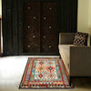 Handmade Vegetable Kilim 4' 8 x 6' 2 (ft) - No. G26063