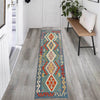 Vegetable Kilim Runner 2' 0 x 6' 3 (ft) - No. R26086