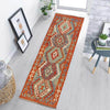 Vegetable Kilim Runner 2' 1 x 6' 2 (ft) - No. R26090