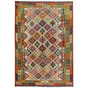 Handmade Vegetable Kilim 6' 5 x 9' 7 (ft) - No. R26157