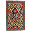 Handmade Vegetable Kilim 3' 2  x 5' 0 (ft) - No. R26256