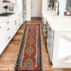 Vegetable Kilim Runner 2' 4 x 6' 4 (ft) - No. R26274