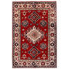 Red Color Kazak Rug 3' 2 x 5' 1 (ft) - No. R26300