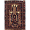 Handmade Prayer Rug 2' 9" x 3' 10" (ft) - No. R36523