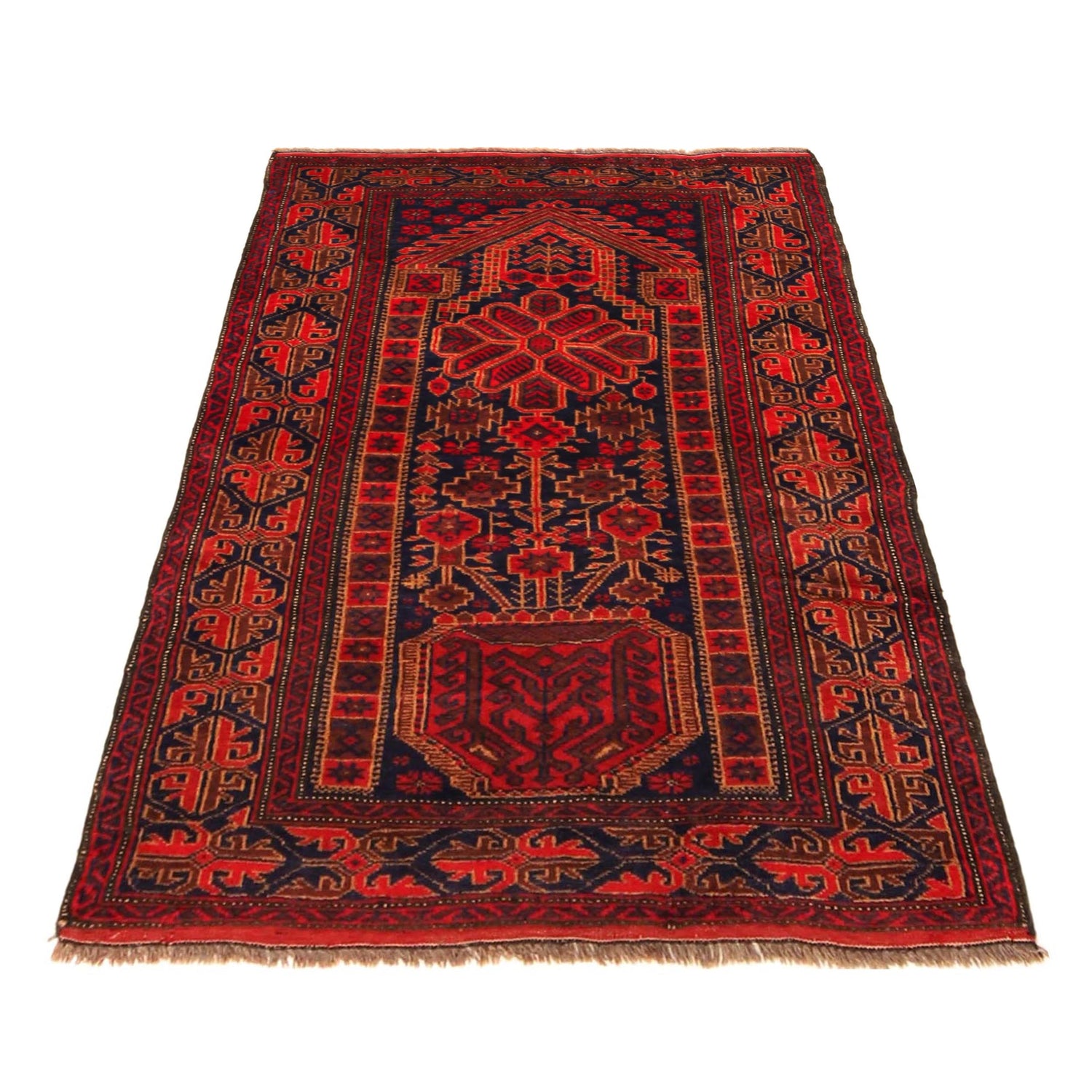 Tribal Baloch Rug 2' 10" x 4' 2" (ft) - No. R36525