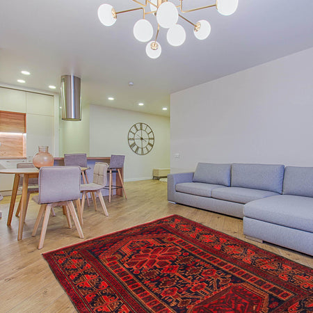 Tribal Baloch Rug 2' 10" x 4' 2" (ft) - No. R36525