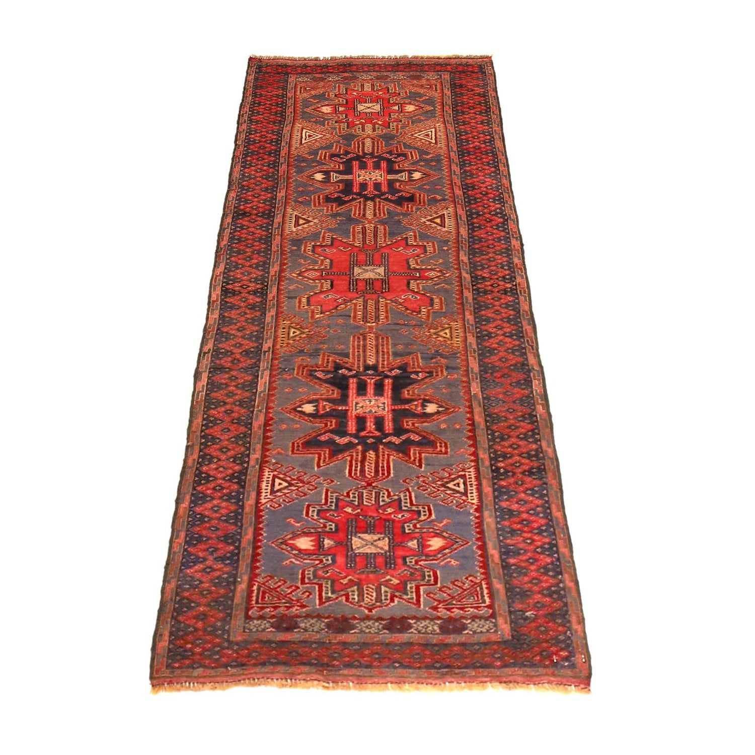 Barjasta Kilim Rug Runner 2' 7" x 6' 6" (ft) - No. R36526