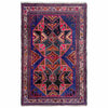 Traditional Baloch Rug 3' 7" x 6' 3" (ft) - No. R36706