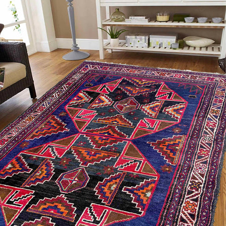 Traditional Baloch Rug 3' 7" x 6' 3" (ft) - No. R36706