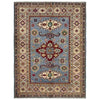 Oriental Kazak Rug 4' 0" x 5' 11" (ft) - No. R37367