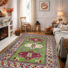 Oriental Kazak Rug 3' 11" x 5' 11" (ft) - No. R37369
