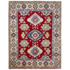 Red Color Kazak Rug 5' 7" x 7' 10" (ft) - No. R37373