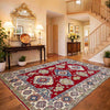 Red Color Kazak Rug 5' 7" x 7' 10" (ft) - No. R37373