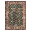 Hand Knotted Kazak Rug 5' 5" x 8' 0" (ft) - No. R37375