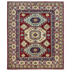 Red Color Kazak Rug 5' 0" x 6' 6" (ft) - No. R37377