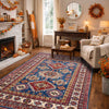 Hand Knotted Kazak Rug 3' 10" x 5' 10" (ft) - No. R37387