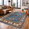 Oriental Kazak Rug 4' 10" x 6' 2" (ft) - No. R37388