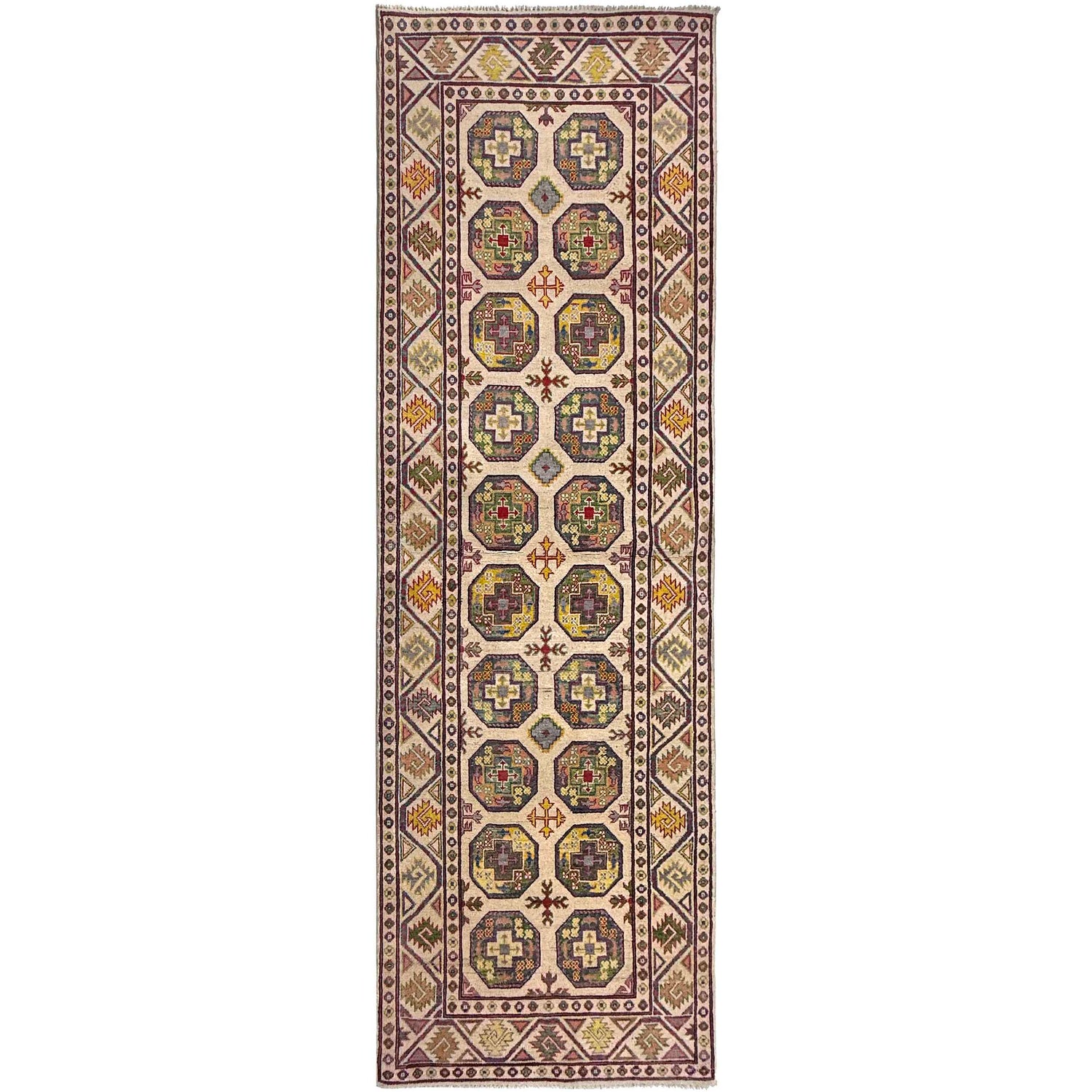 Traditional Style Waziri Rug Runner 3' 3" x 9' 9" (ft) - No. R37407