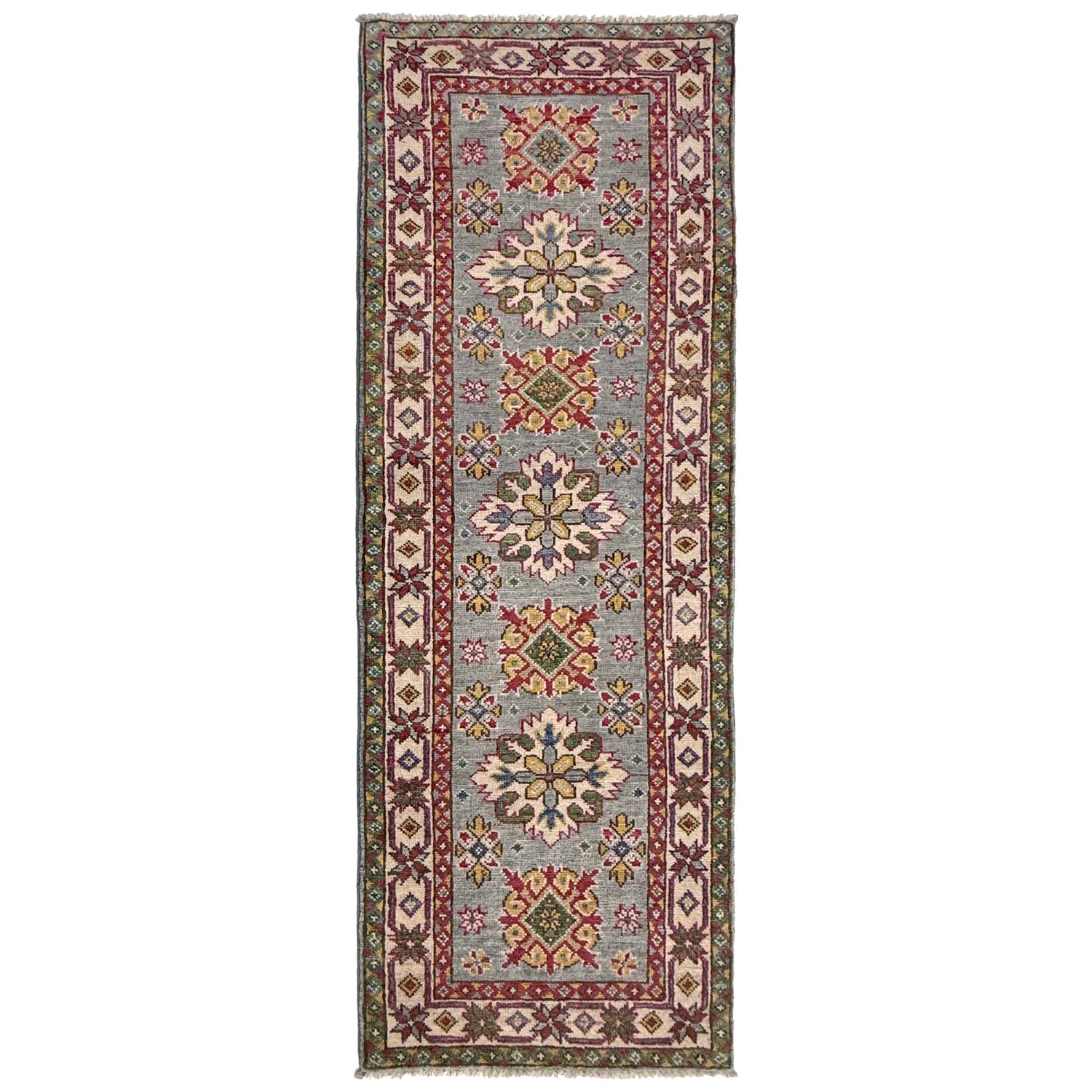 Oriental Kazak Runner 2' 2" x 6' 1" (ft) - No. R37408