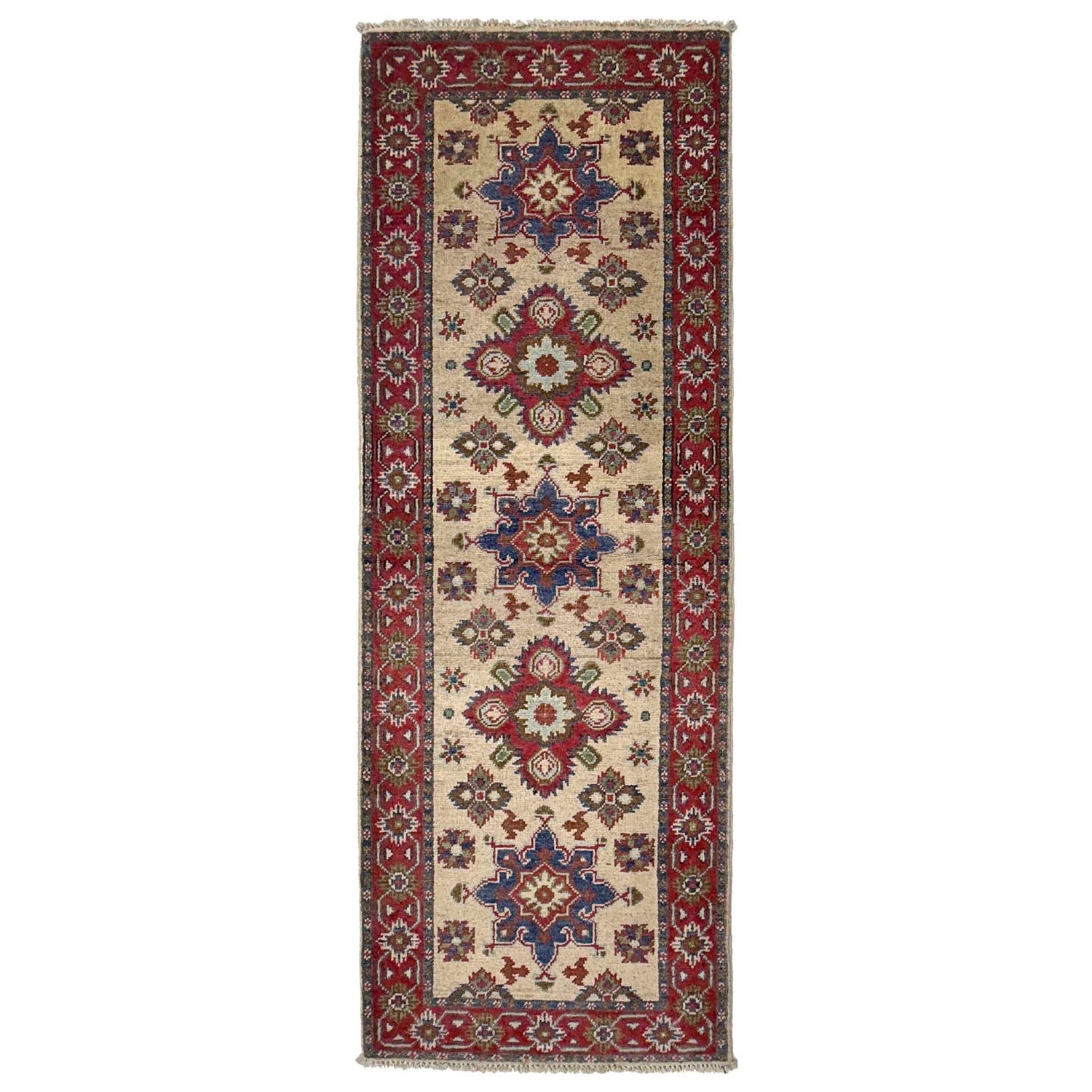 Oriental Kazak Runner 2' 1" x 5' 9" (ft) - No. R37414