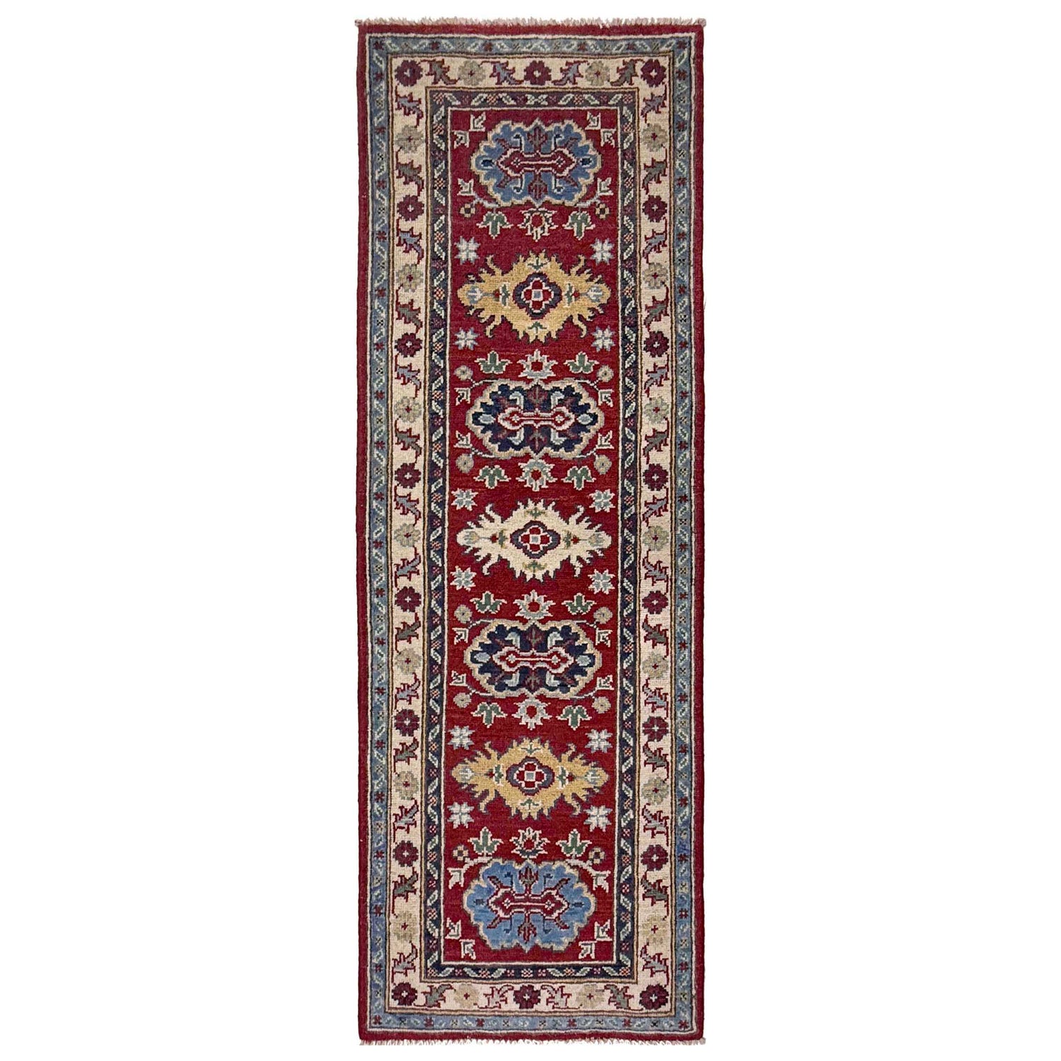 Red Color Kazak Runner 2' 0" x 5' 10" (ft) - No. R37417