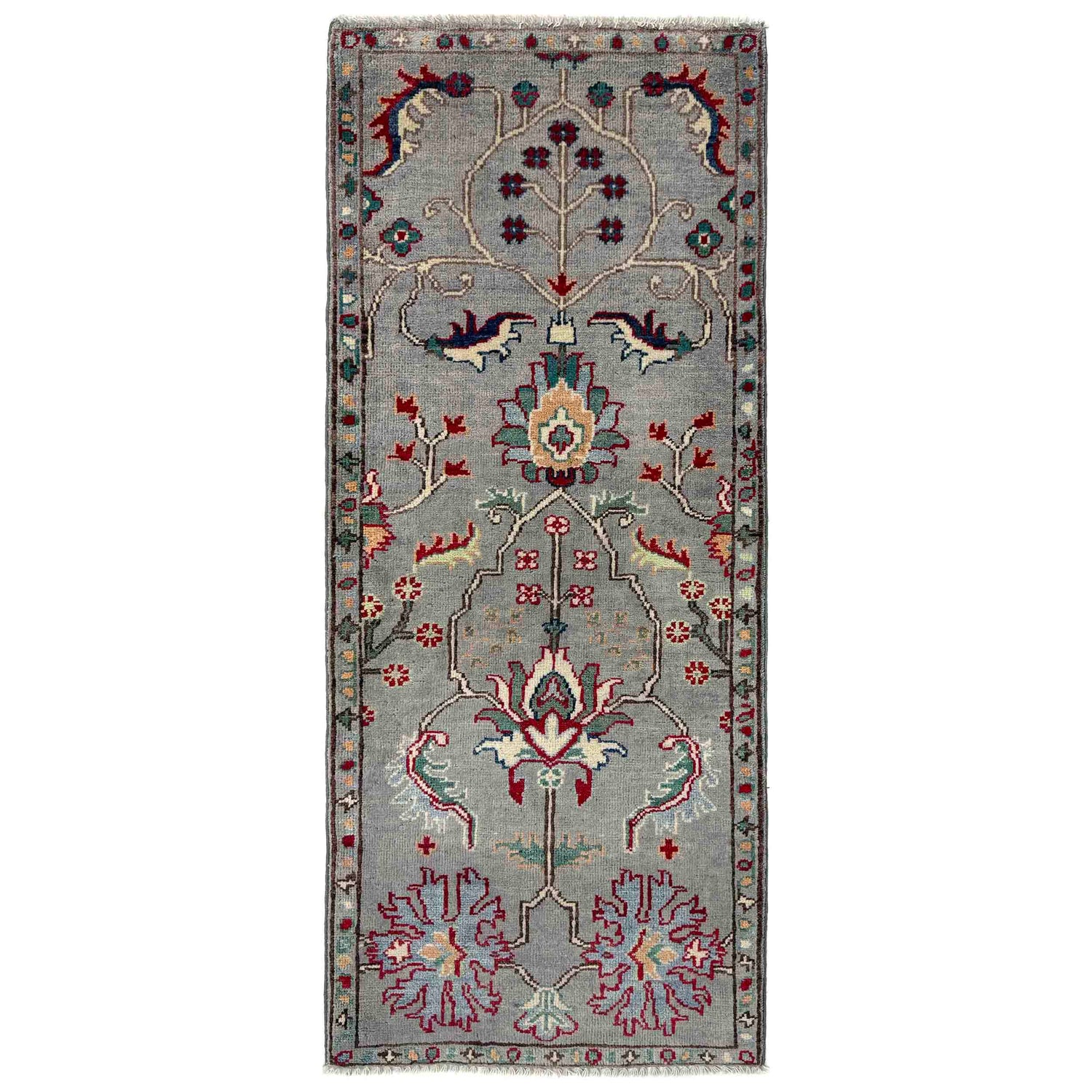 Modern Sultani Qaleen Runner 2' 0" x 4' 10" (ft) - No. R37418