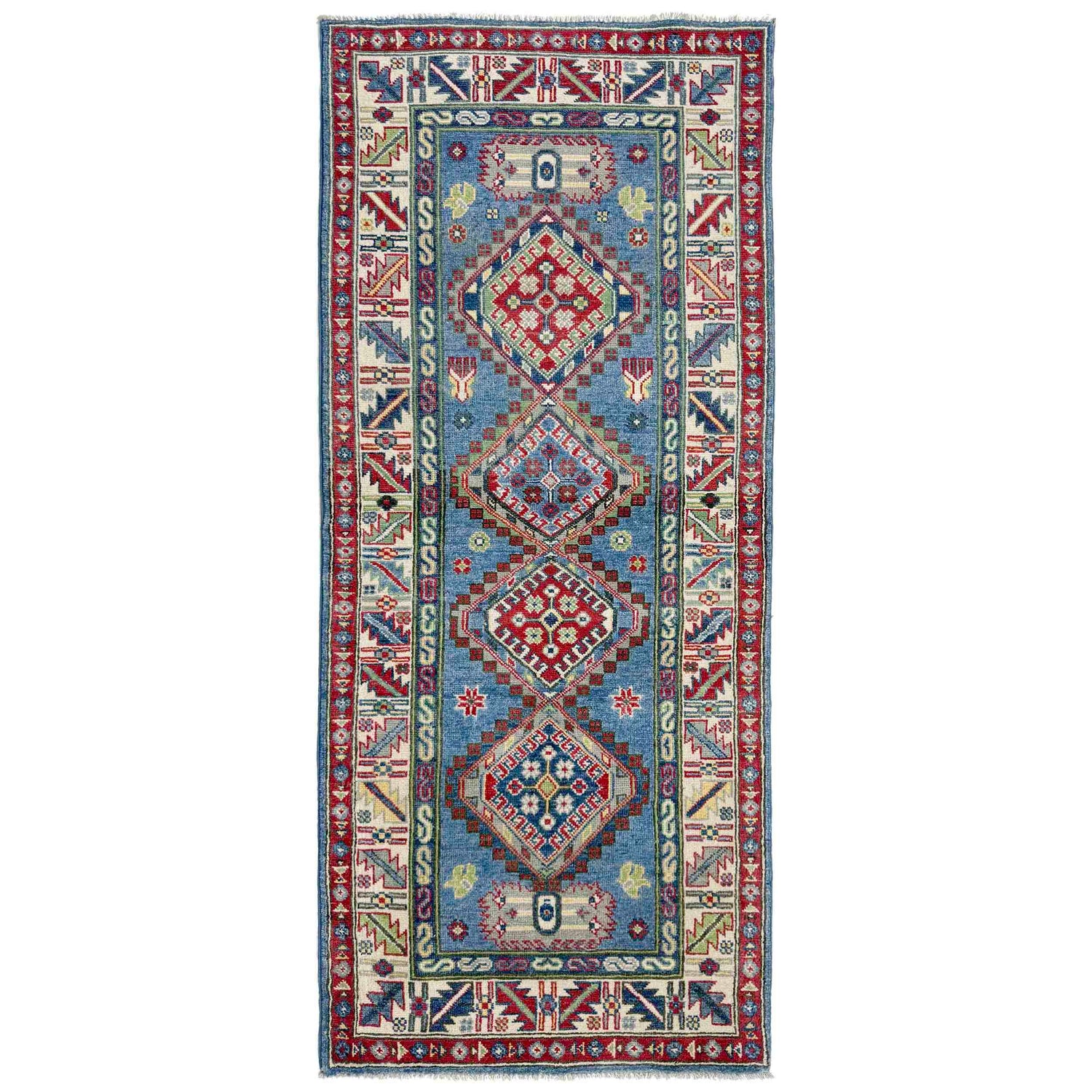 Oriental Kazak Runner 2' 7" x 6' 7" (ft) - No. R37421