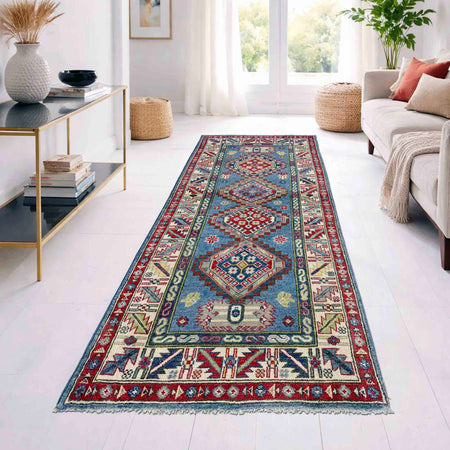 Oriental Kazak Runner 2' 7" x 6' 7" (ft) - No. R37421
