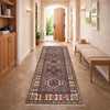 Grey Color Kazak Runner 2' 6" x 6' 4" (ft) - No. R37424