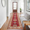 Red Color Kazak Runner 2' 6" x 9' 11" (ft) - No. R37426