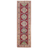 Hand Knotted Kazak Runner 2' 6" x 9' 7" (ft) - No. R37427