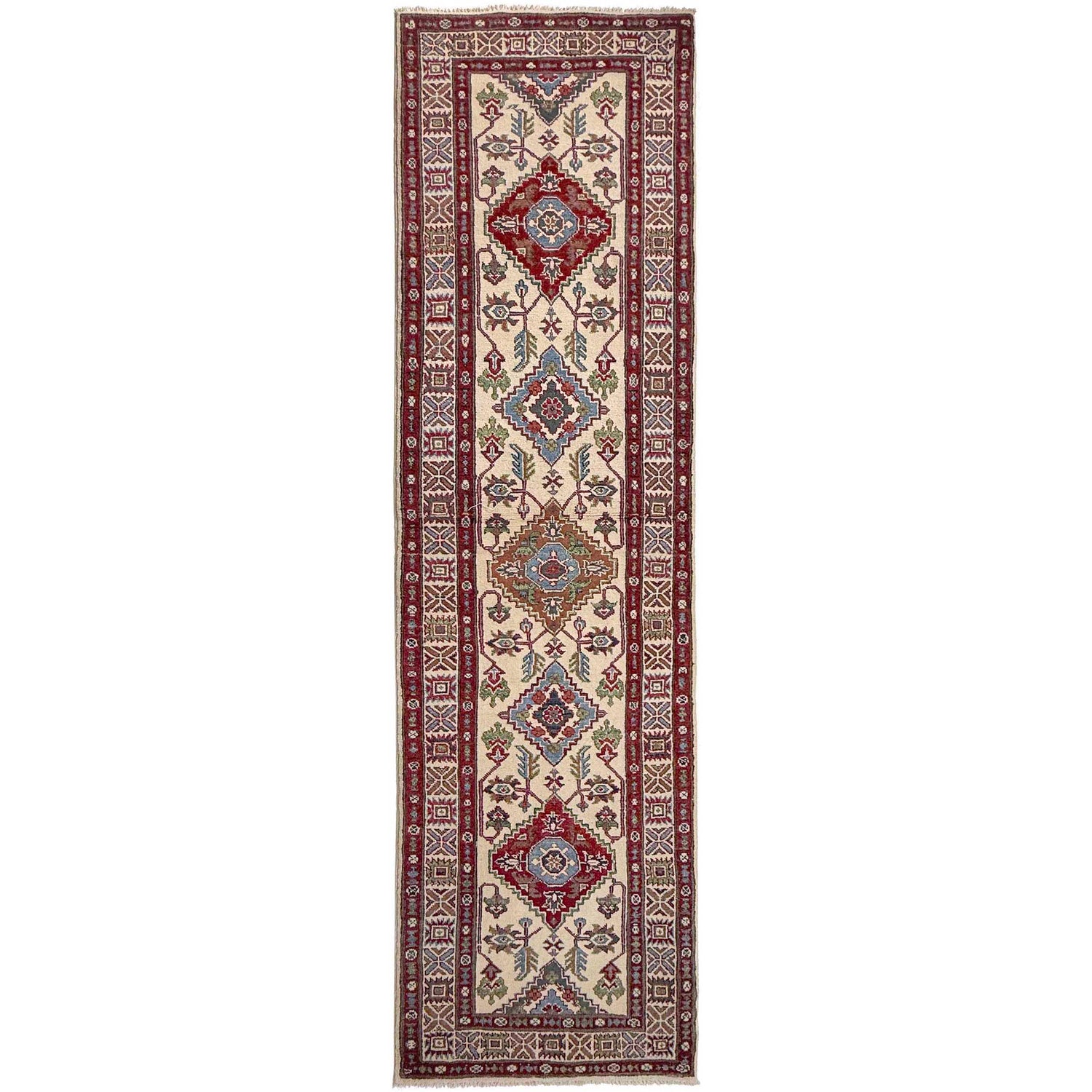 Oriental Kazak Runner 2' 5" x 9' 9" (ft) - No. R37428