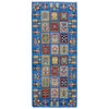 Blue Color Bakhtiar Runner 2' 8" x 6' 11" (ft) - No. R37431