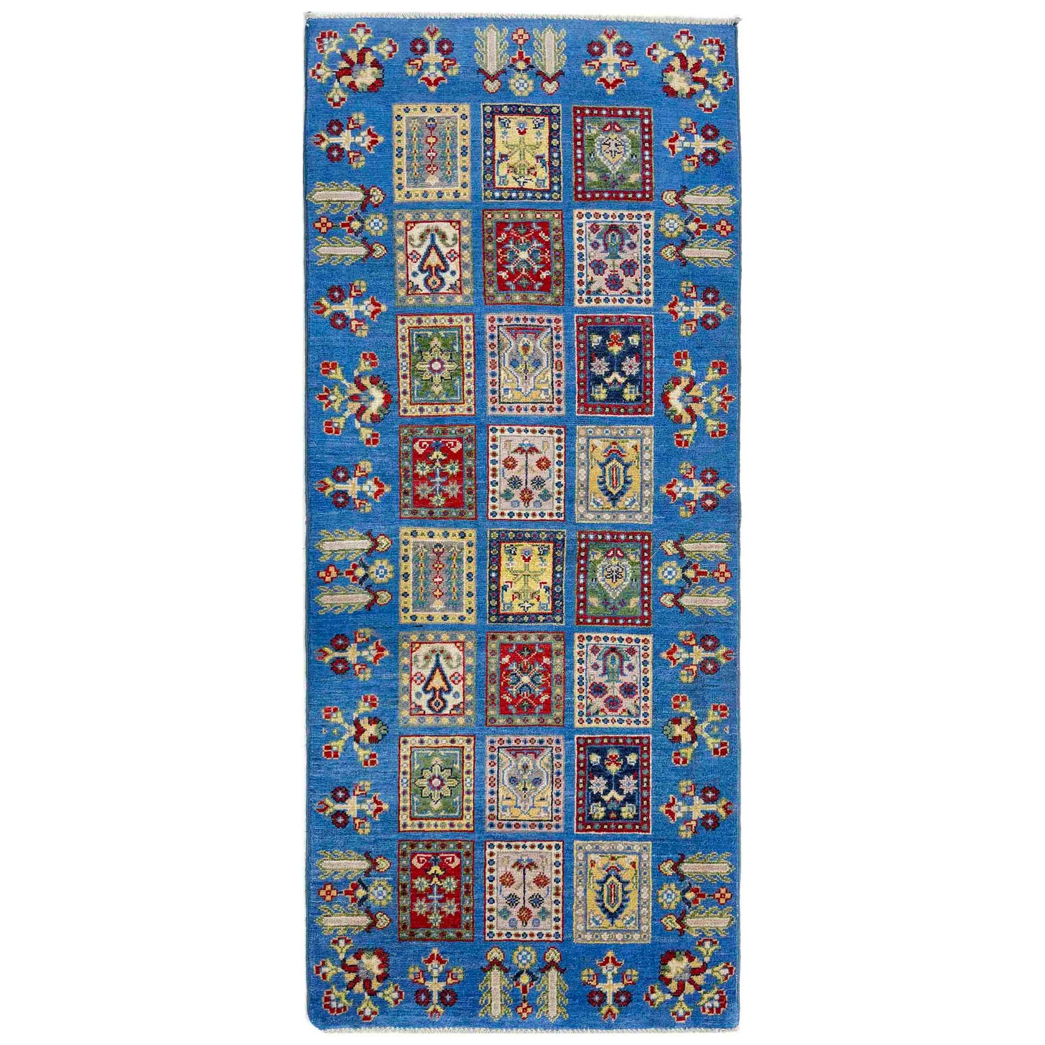 Blue Color Bakhtiar Runner 2' 8" x 6' 11" (ft) - No. R37431