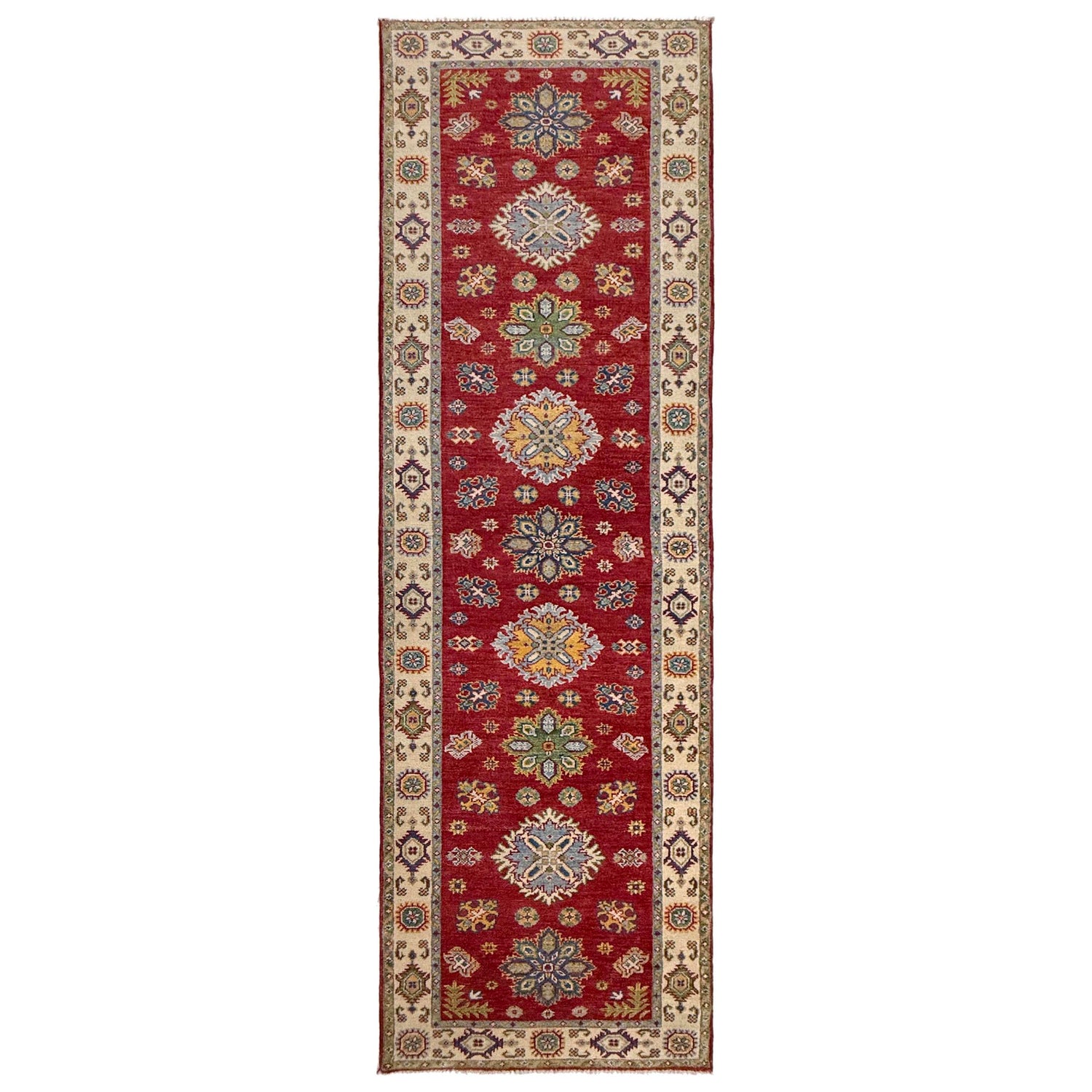 Oriental Kazak Runner 2' 8" x 9' 9" (ft) - No. R37438