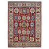 Hand Knotted Kazak Rug 6' 6" x 10' 1" (ft) - No. R37469