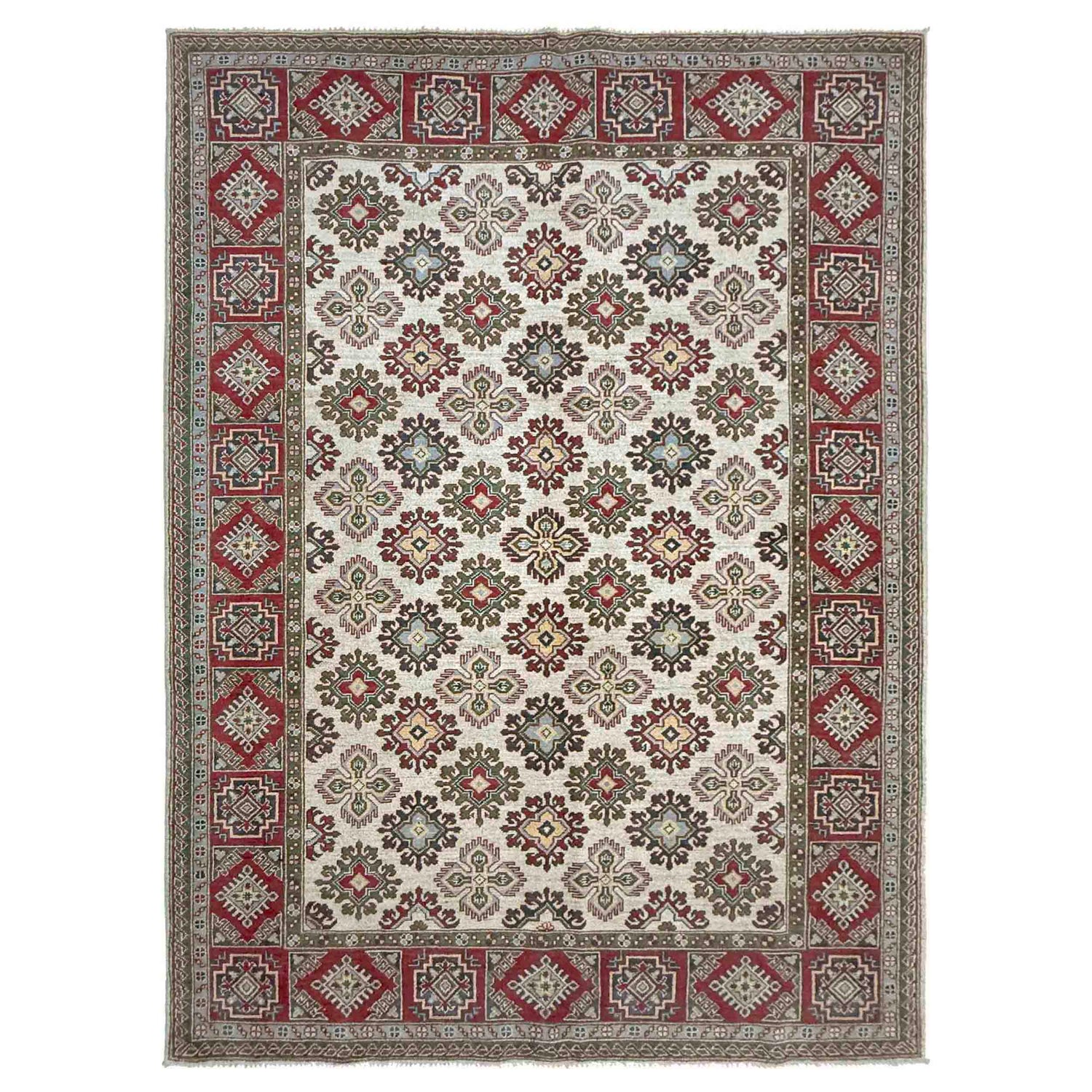 Oriental Kazak Rug 6' 0" x 9' 1" (ft) - No. R37471