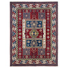 Oriental Kazak Rug 6' 4" x 9' 7" (ft) - No. R37472