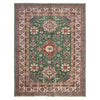 Hand Knotted Kazak Rug 6' 6" x 9' 9" (ft) - No. R37476