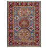 Hand Knotted Kazak Rug 4' 0" x 6' 0" (ft) - No. R37480